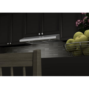 ZLINE 30" 280 CFM Ducted Under Cabinet Range Hood in Stainless Steel - Hardwired Power (615-30)