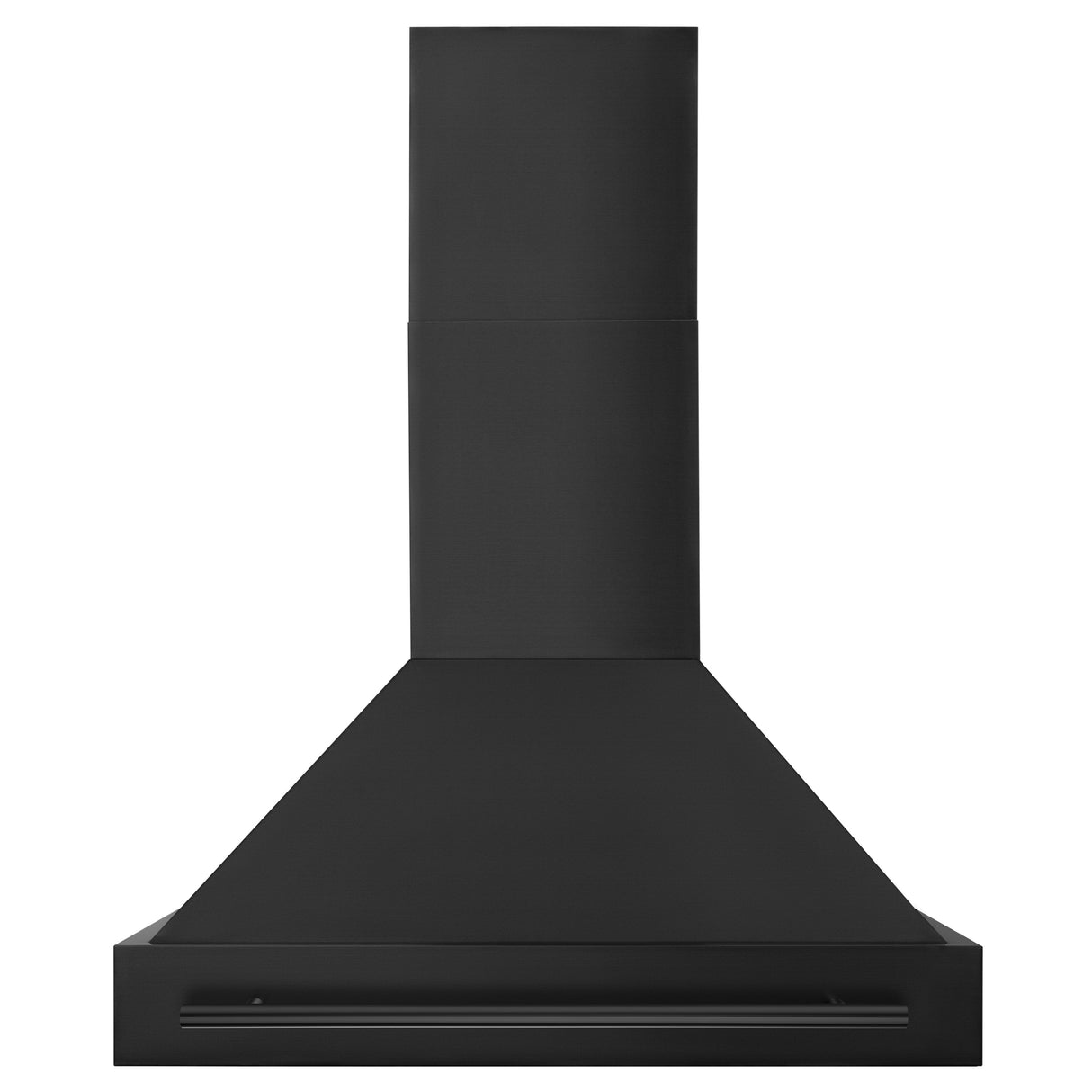 ZLINE 36" Black Stainless Steel Range Hood with Black Stainless Steel Handle (BS655-36-BS)