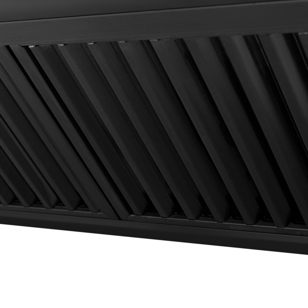 ZLINE 48" Black Stainless Steel Range Hood with Black Stainless Steel Handle (BS655-48-BS)