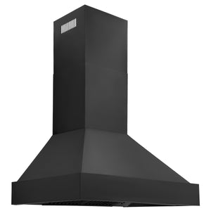 ZLINE 48" Ducted Vent Black Stainless Steel Wall Mount Range Hood (BS655N-48)