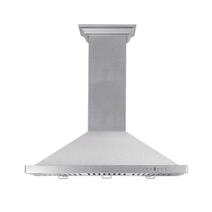 ZLINE 30" Designer Series Fingerprint Resistant Stainless Steel Convertible Vent Wall Mount Range Hood (8KBS-30)