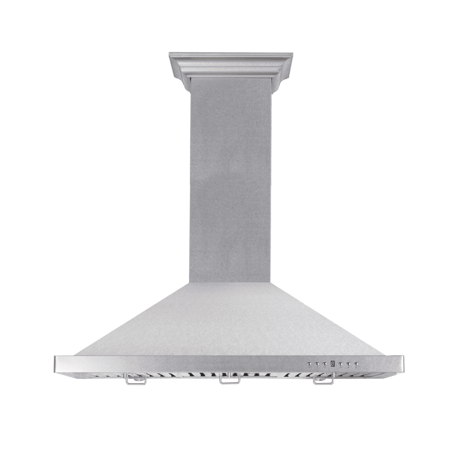 ZLINE 48" Designer Series Fingerprint Resistant Stainless Steel Convertible Vent Wall Mount Range Hood (8KBS-48)