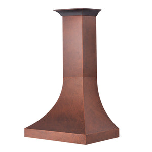 ZLINE 30" Designer Series Hand-Hammered Copper Finish Ducted Wall Range Hood (8632H-30)