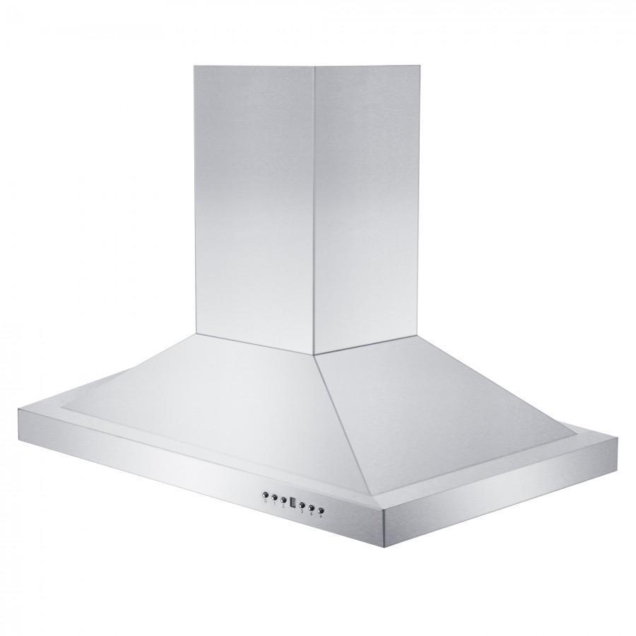 ZLINE 30" Ducted Island Mount Range Hood with Single Remote Blower in Stainless Steel (GL2i-RS-30-400)