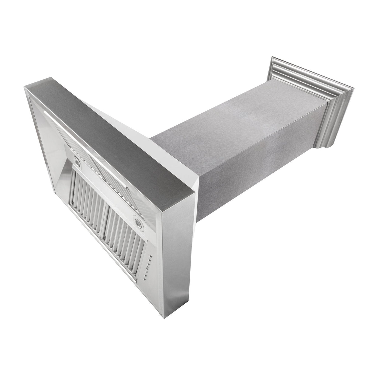 ZLINE 30" Ducted Fingerprint Resistant Stainless Steel Range Hood with White Matte Shell (8654WM-30)