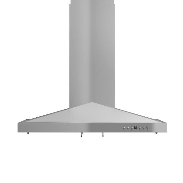 ZLINE 36" Convertible Vent Island Mount Range Hood in Stainless Steel (GL1i-36)