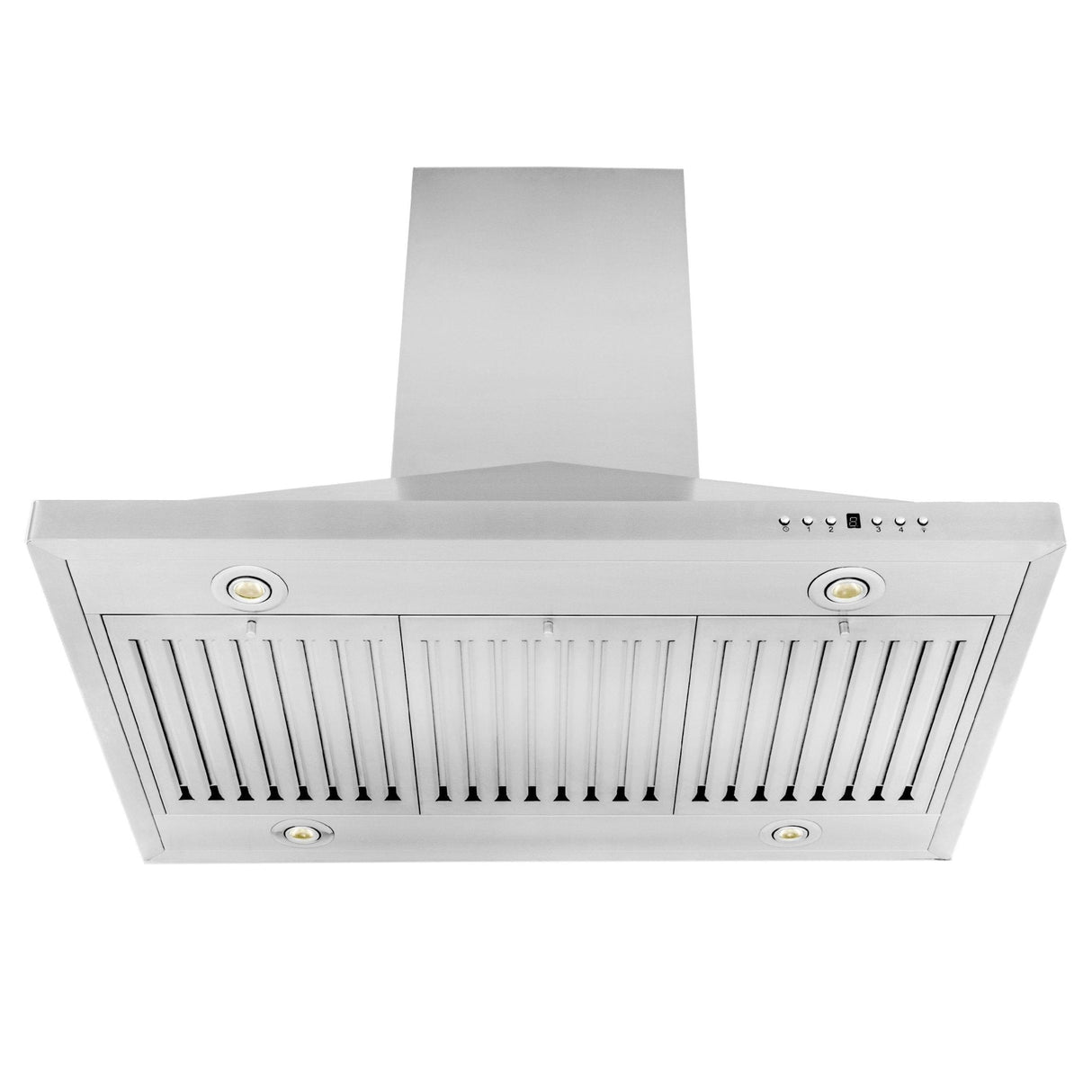 ZLINE 36" Convertible Vent Island Mount Range Hood in Stainless Steel (GL1i-36)