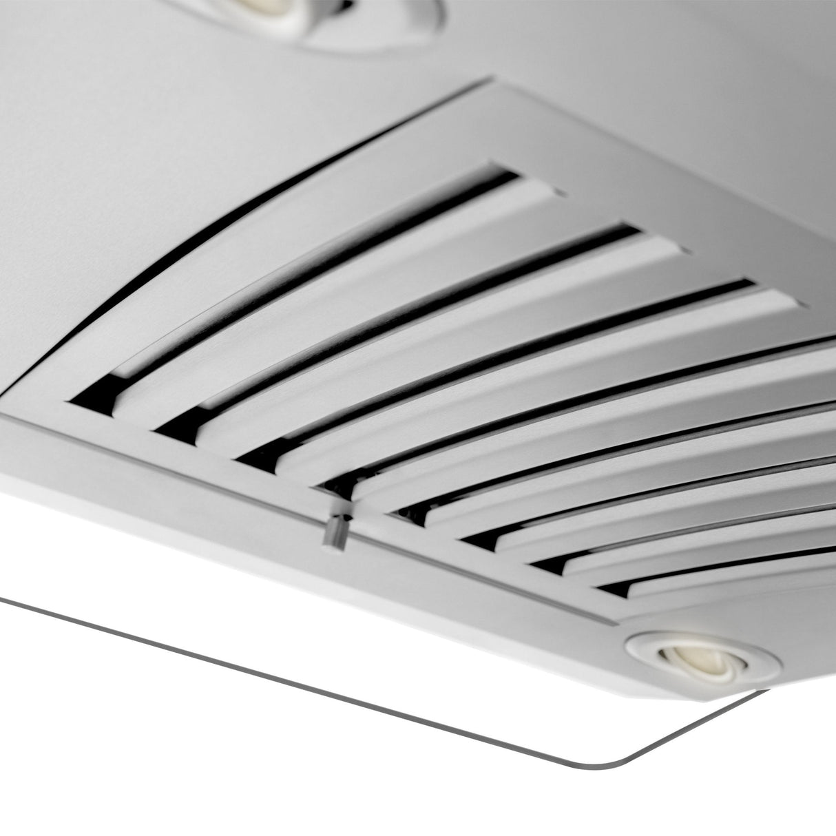 ZLINE 30" Convertible Vent Island Mount Range Hood in Stainless Steel & Glass (GL14i-30)