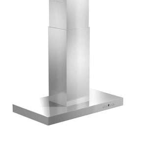 ZLINE 36" Convertible Vent Island Mount Range Hood in Stainless Steel (KE2i-36)