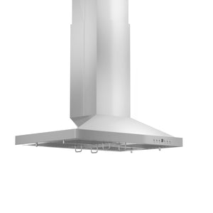 ZLINE 42" Convertible Vent Island Mount Range Hood in Stainless Steel (GL2i-42)