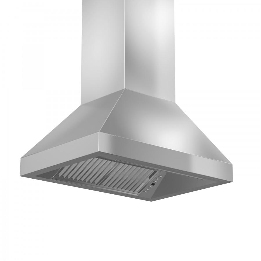 ZLINE 36" Ducted Island Mount Range Hood in Outdoor Approved Stainless Steel (597i-304-36)