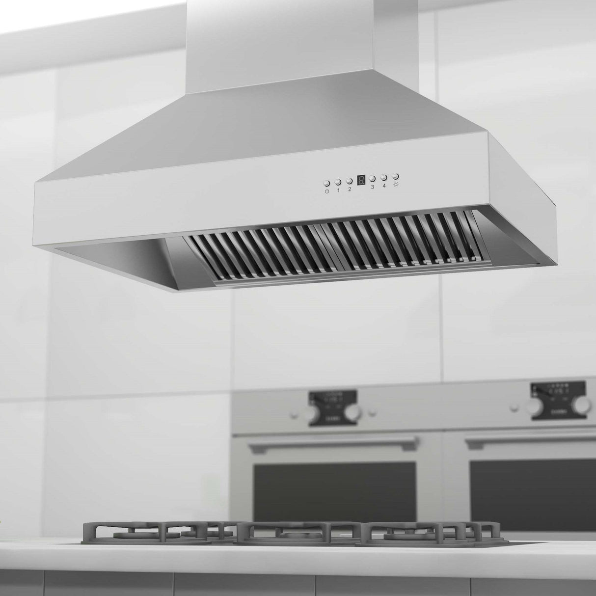 ZLINE 36" Ducted Island Mount Range Hood in Outdoor Approved Stainless Steel (697i-304-36)