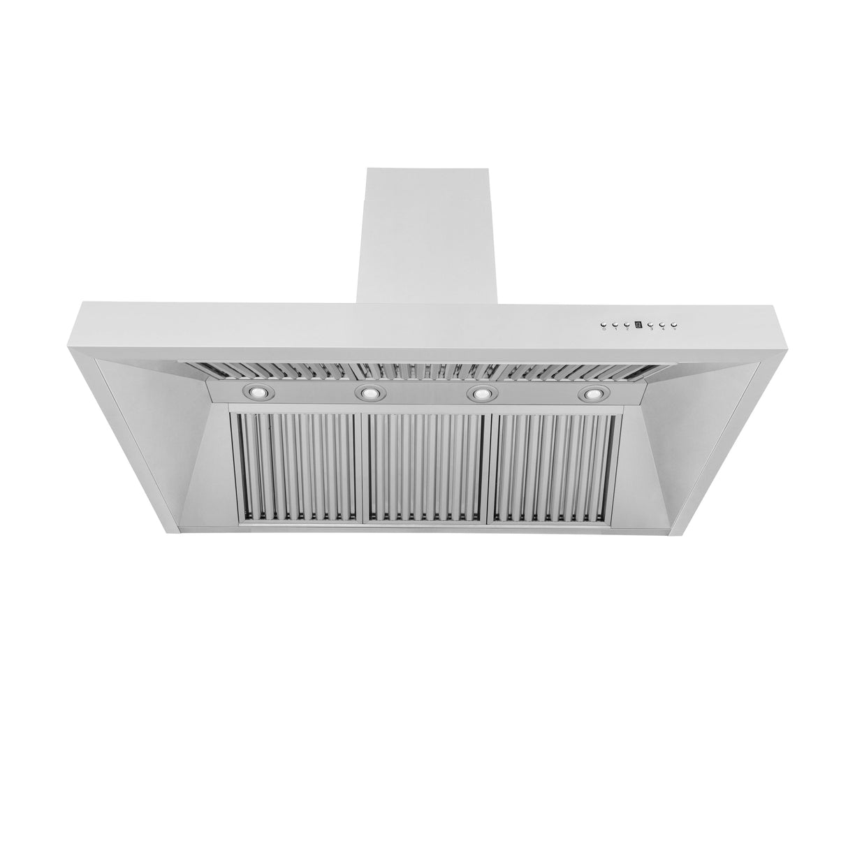 ZLINE 54" Professional Ducted Wall Mount Range Hood in Stainless Steel (697-54)