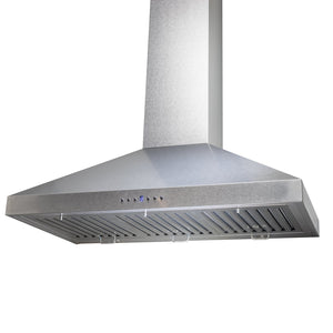 ZLINE 36" Convertible Vent Wall Mount Range Hood in Fingerprint Resistant Stainless Steel (8KL3S-36)