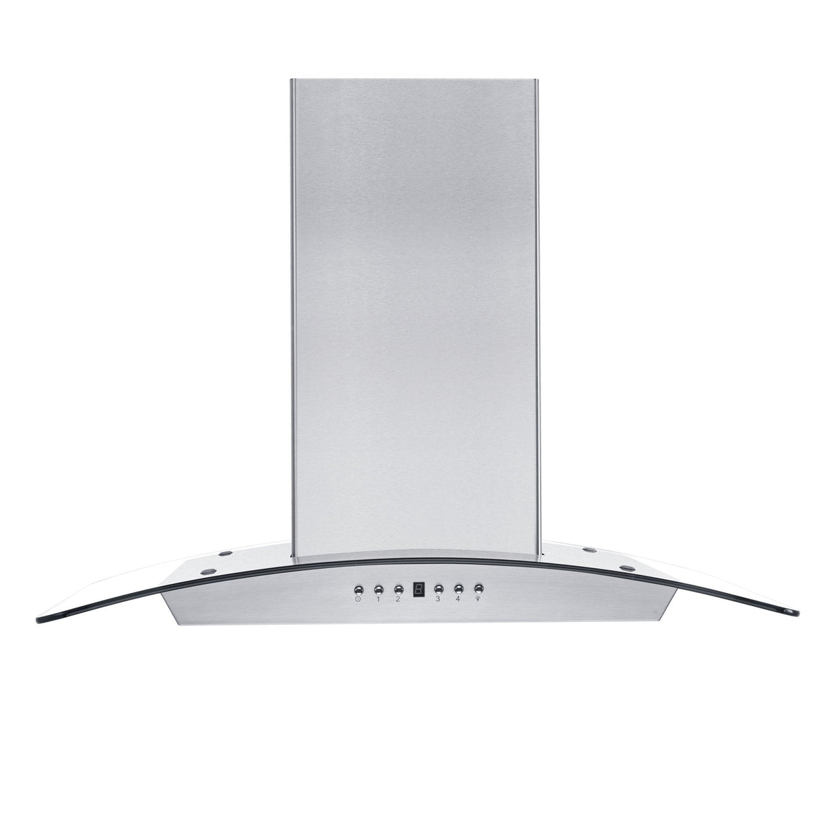 ZLINE 36" Convertible Vent Wall Mount Range Hood in Stainless Steel & Glass (KZ-36)