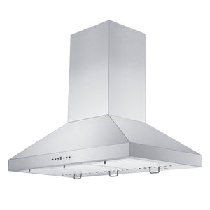 ZLINE 48" Convertible Vent Convertible Vent Wall Mount Range Hood in Stainless Steel (KL3-48)