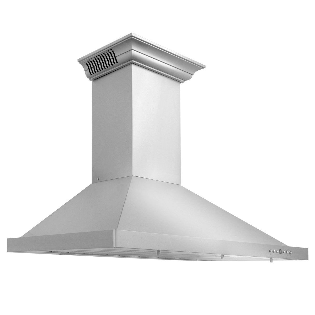 ZLINE 24" CrownSound Ducted Vent Wall Mount Range Hood in Stainless Steel with Built-in Bluetooth Speakers (KBCRN-BT-24)