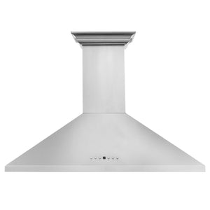 ZLINE 30" CrownSound Ducted Vent Wall Mount Range Hood in Stainless Steel with Built-in Bluetooth Speakers (KL2CRN-BT-30)