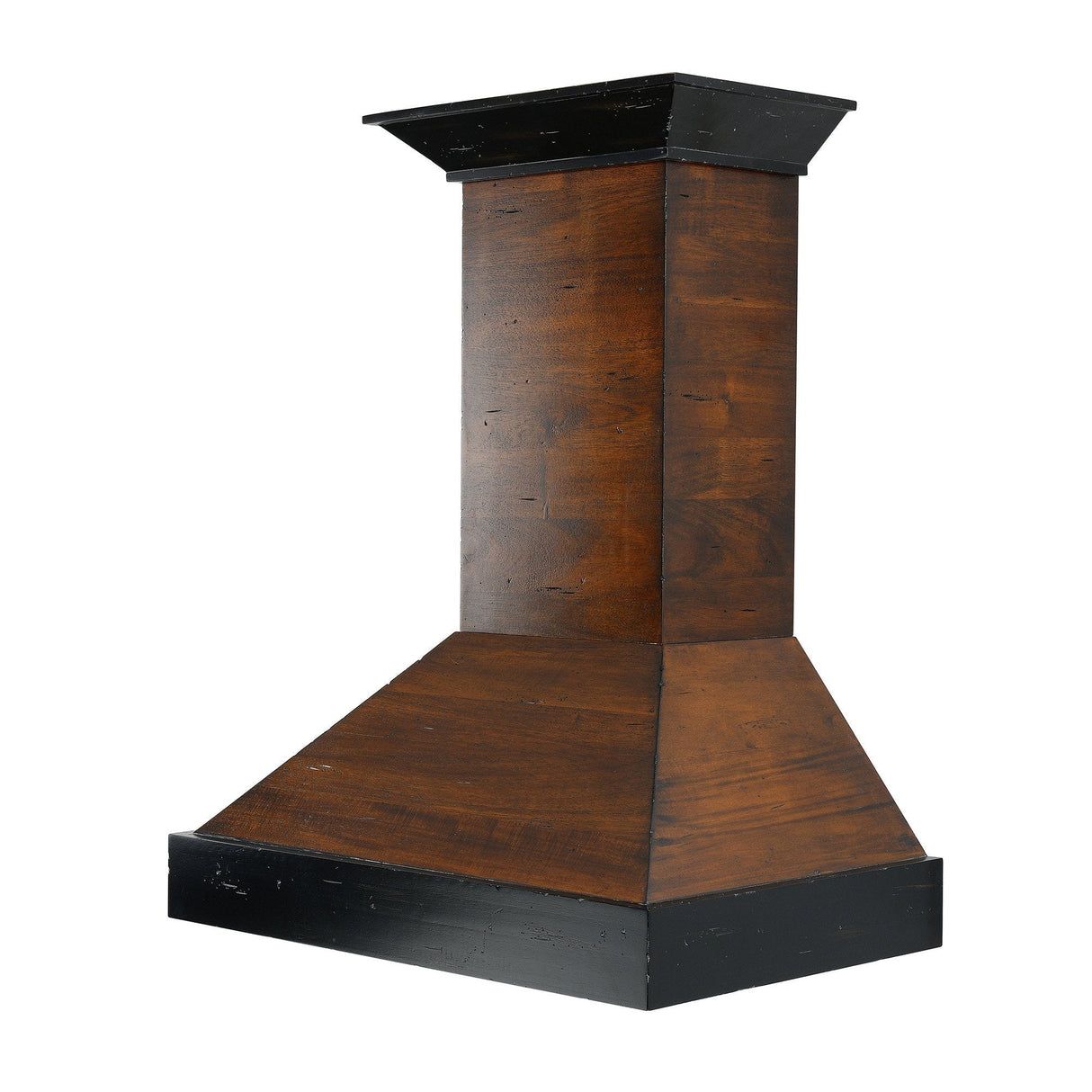 ZLINE 30" Convertible Vent Wooden Wall Mount Range Hood in Antigua and Walnut (KBAR-30)