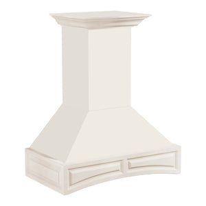 ZLINE 30" Convertible Vent Wooden Wall Mount Range Hood in Cottage White (321TT-30)